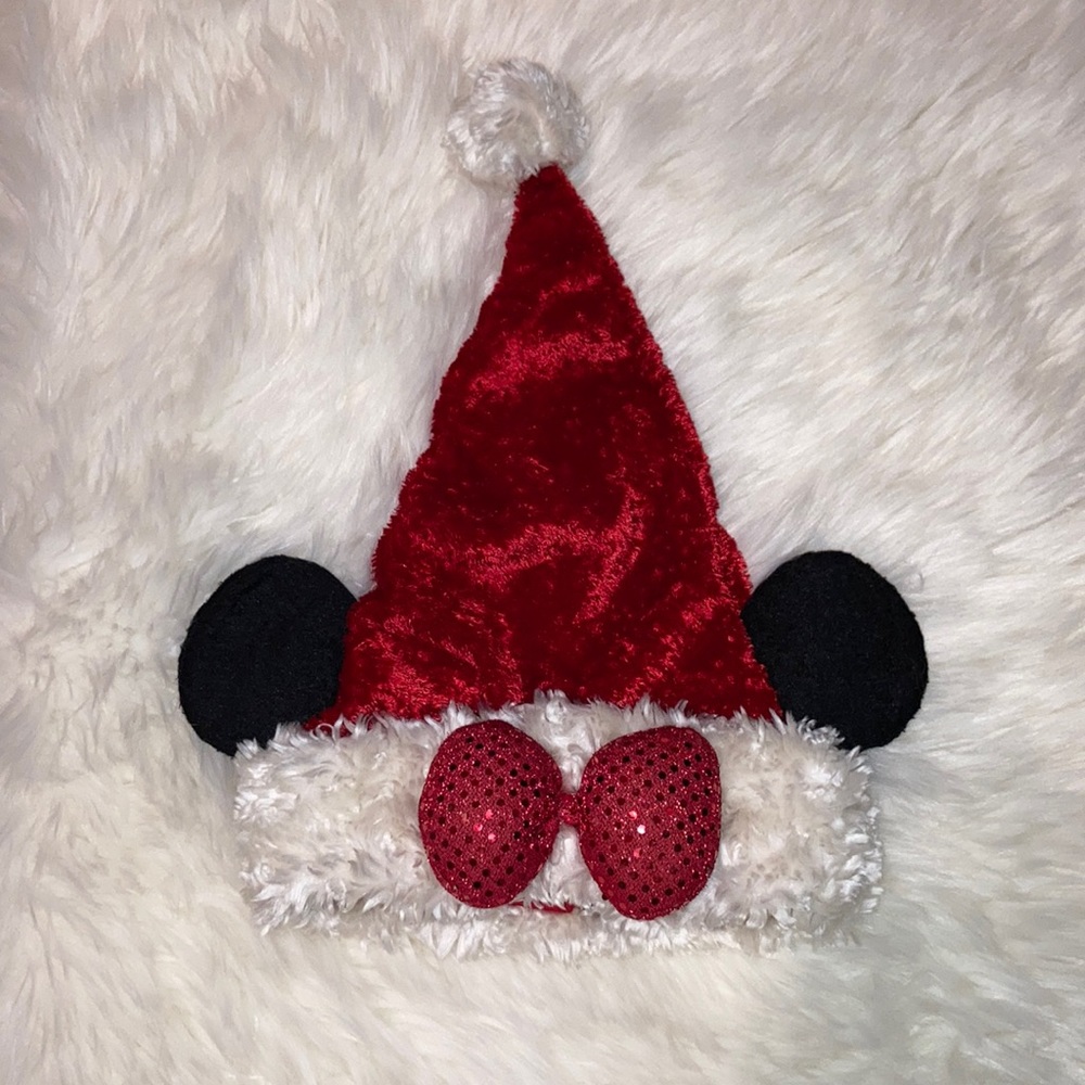 Vintage Minnie Mouse Holiday/Christmas Santa Hat from Disneyland Resort